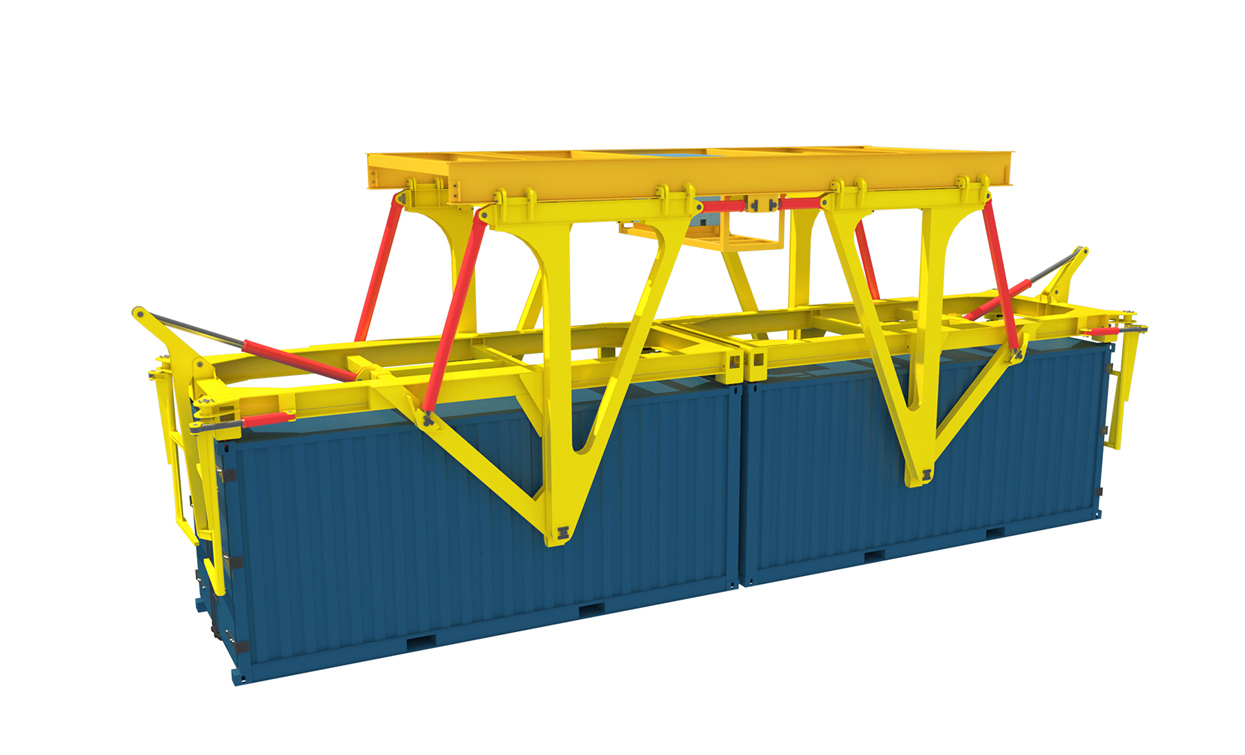 Container Tipping Spreader