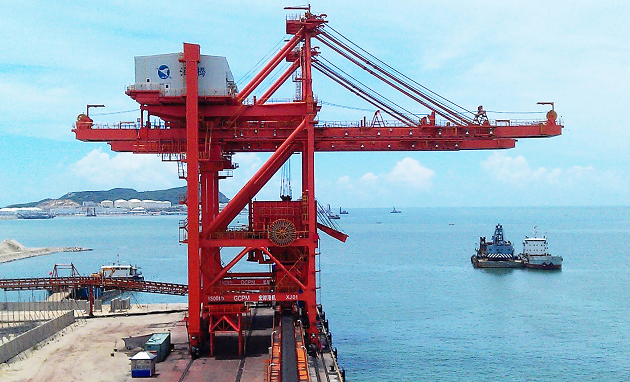 Quayside Grab Ship Unloader