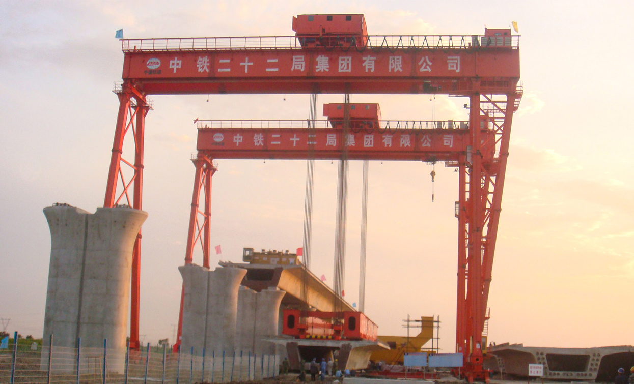 Precast Beam Lifting Gantry Crane