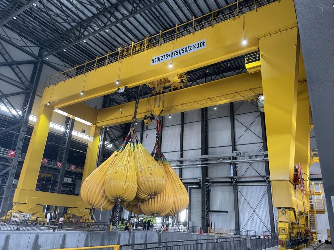 550t Gantry Crane Load Test